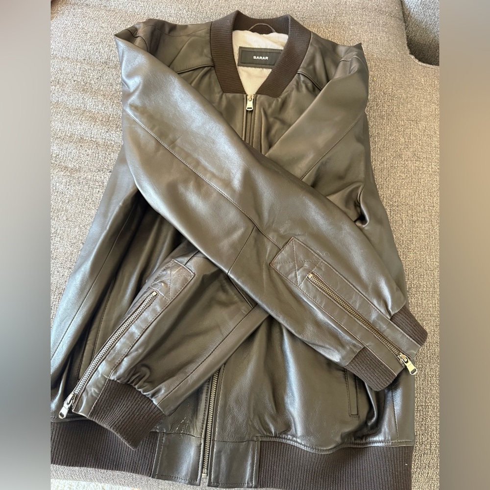 Genuine Leather Jacket - Picture 6 of 16